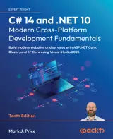 Portada de C# 14 and .NET 10, 10th Edition
