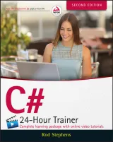 Portada de C# 24 Hour Trainer, 2nd Edition