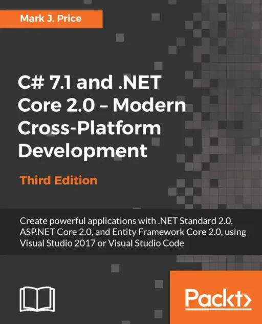 Portada de C# 7.1 and .NET Core 2.0, 3rd Edition