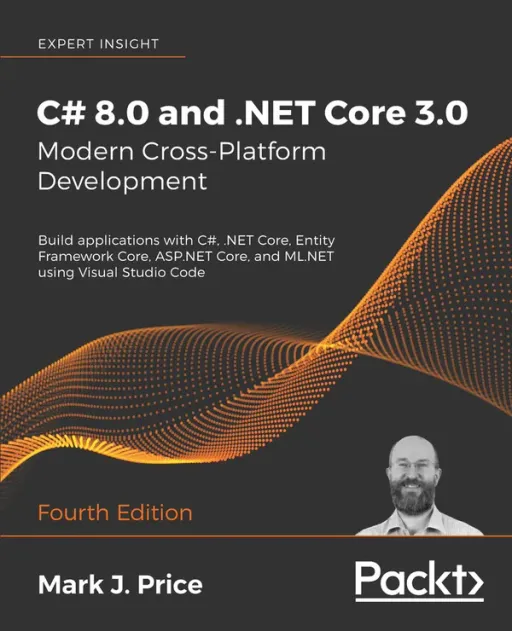 Portada de C# 8.0 and .NET Core 3.0 - Modern Cross-Platform Development, 4th Edition