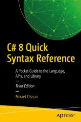 Portada de C# 8 Quick Syntax Reference, 3rd Edition