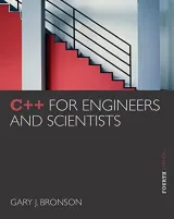 Portada de C++ for Engineers and Scientists, 4th Edition