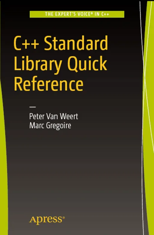 Portada de C++ Standard Library Quick Reference