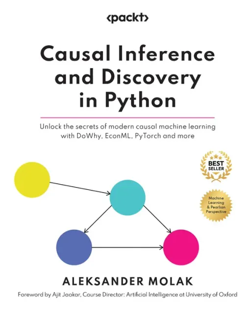 Portada de Causal Inference and Discovery in Python