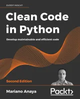 Portada de Clean Code in Python, 2nd Edition