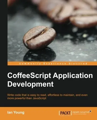 Portada de CoffeeScript Application Development