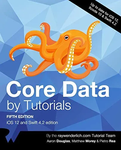 Portada de Core Data by Tutorials, 5th Edition
