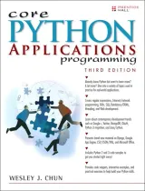 Portada de Core Python Applications Programming, 3rd Edition