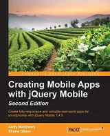 Portada de Creating Mobile Apps with jQuery Mobile, 2nd Edition