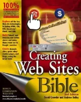 Portada de Creating Web Sites Bible, 2nd Edition