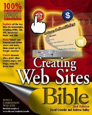 Portada de Creating Web Sites Bible, 2nd Edition
