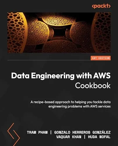 Portada de Data Engineering with AWS Cookbook