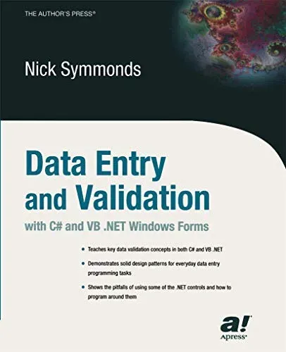 Portada de Data Entry and Validation with C# and VB.NET Windows Forms