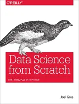 Portada de Data Science from Scratch