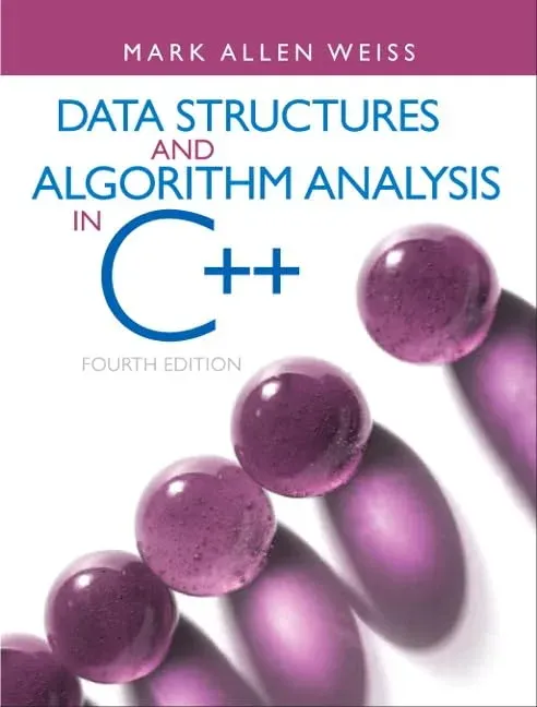Portada de Data Structures & Algorithm Analysis in C++, 4th Edition