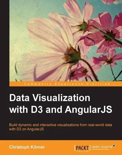 Portada de Data Visualization with D3 and AngularJS