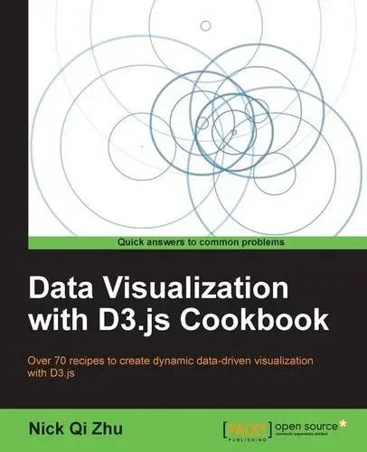 Portada de Data Visualization with D3.js Cookbook