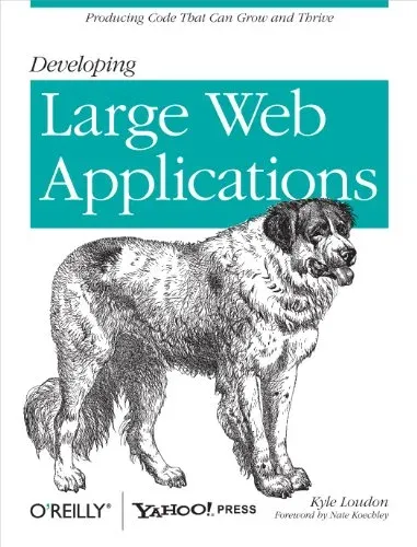 Portada de Developing Large Web Applications