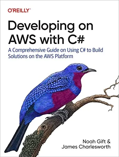Portada de Developing on AWS with C#