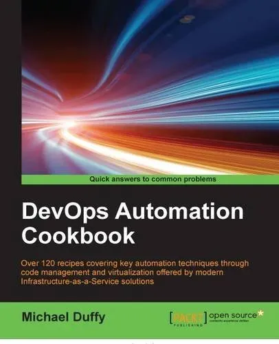 Portada de DevOps Automation Cookbook