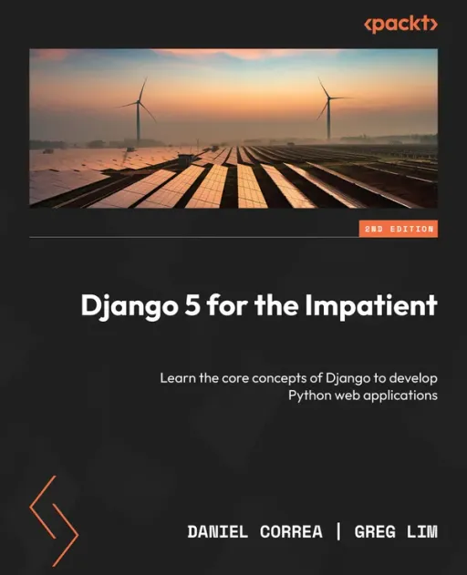Portada de Django 5 for the Impatient, 2nd Edition