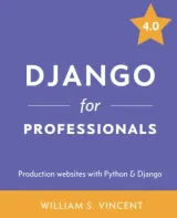 Portada de Django for Professionals