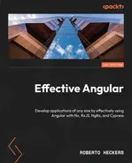 Portada de Effective Angular