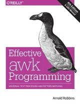 Portada de Effective awk Programming, 4th Edition