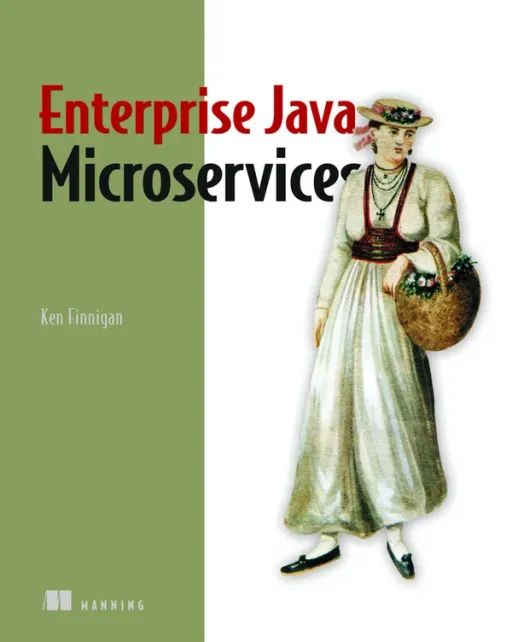 Portada de Enterprise Java Microservices