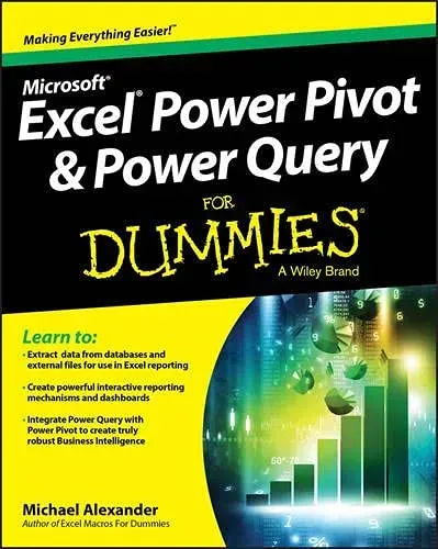 Portada de Excel Power Pivot and Power Query For Dummies