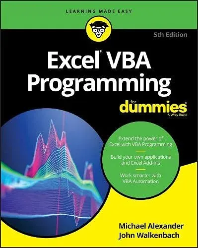 Portada de Excel VBA Programming For Dummies, 5th Edition