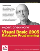 Portada de Expert One on One Visual Basic 2005 Database Programming