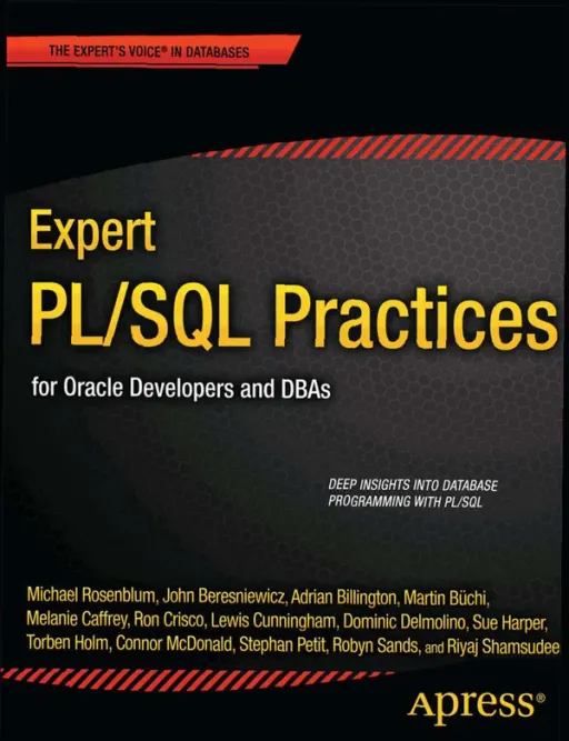 Portada de Expert PLSQL Practices