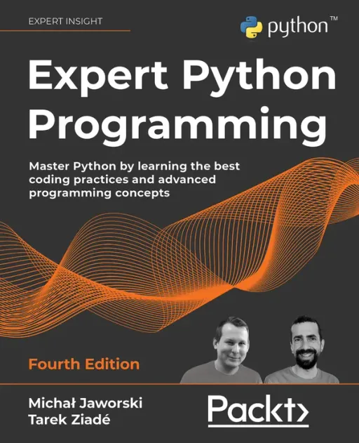 Portada de Expert Python Programming, 4th Edition