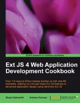 Portada de Ext JS 4 Web Application Development Cookbook