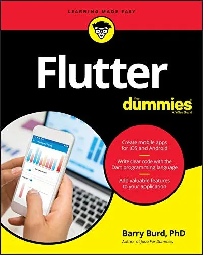 Portada de Flutter For Dummies