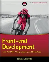 Portada de Front-end Development with ASP.NET Core, Angular, and Bootstrap