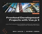 Portada de Frontend Development Projects with Vue.js 3