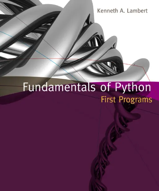Portada de Fundamentals of Python