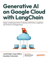Portada de Generative AI on Google Cloud with LangChain