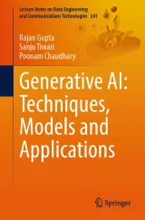 Portada de Generative AI Techniques, Models and Applications