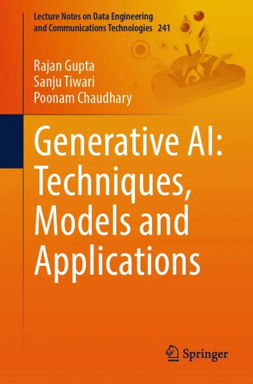 Portada de Generative AI Techniques, Models and Applications