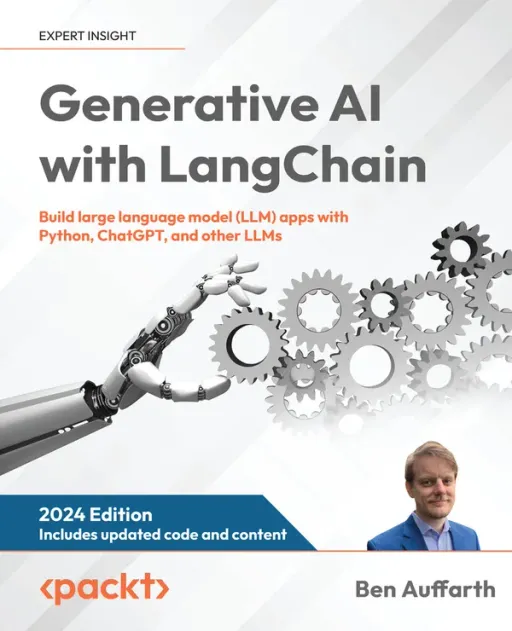 Portada de Generative AI with LangChain