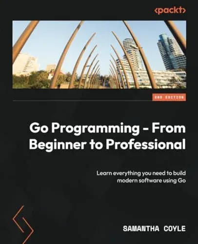 Portada de Go Programming – From Beginner to Professional, 2nd Edition