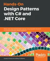 Portada de Hands-On Design Patterns with C# and .NET Core