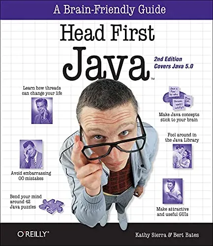 Portada de Head First Java, 2nd Edition