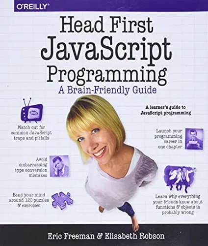 Portada de Head First JavaScript Programming