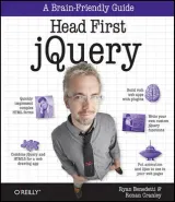 Portada de Head First jQuery