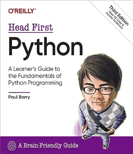 Portada de Head First Python, 3rd Edition