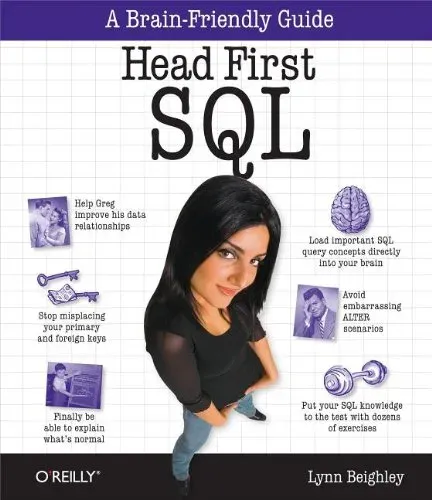 Portada de Head First SQL